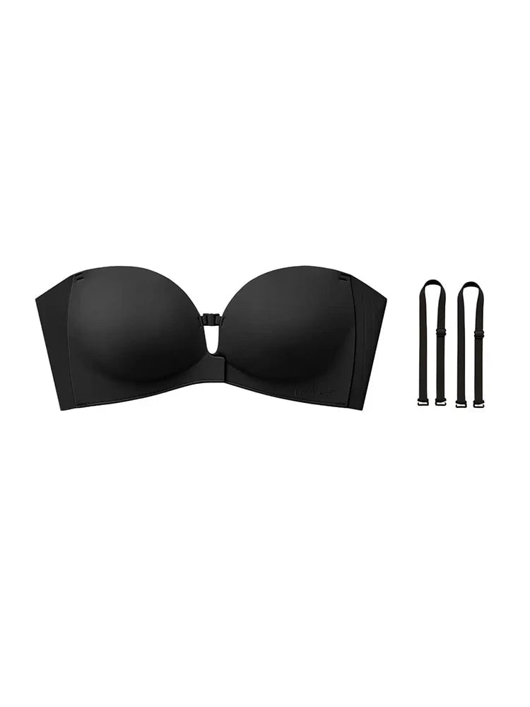 🔥Women's Strapless Front Closure Push-Up Bra
