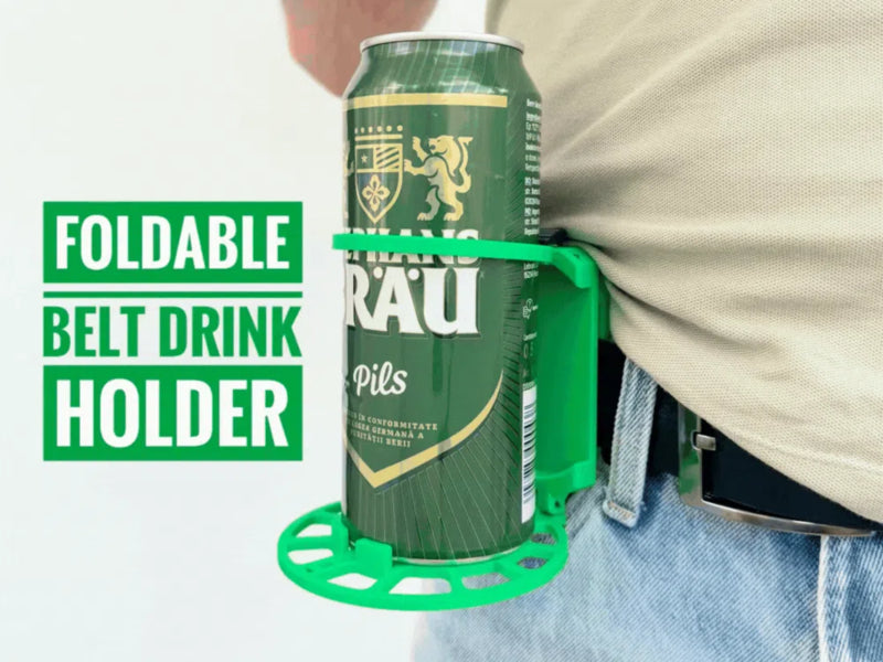 Foldable Belt Beverage Holder