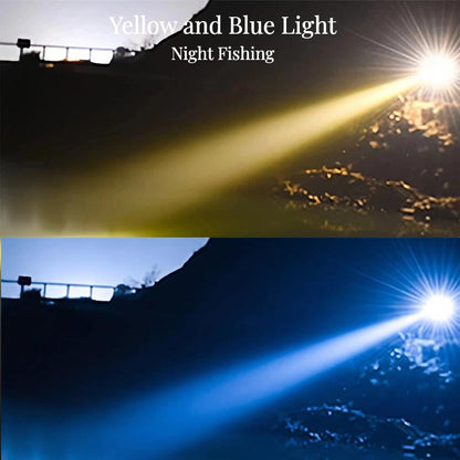 🔦SUOMAX 1501 5-in-1 Strong Flashlight, 1800LM Super Bright LED Light,  Five color flashlight, USB-C Rechargeable Pocket Torch Light, Magnetic lamp, IPX4 Waterproof
