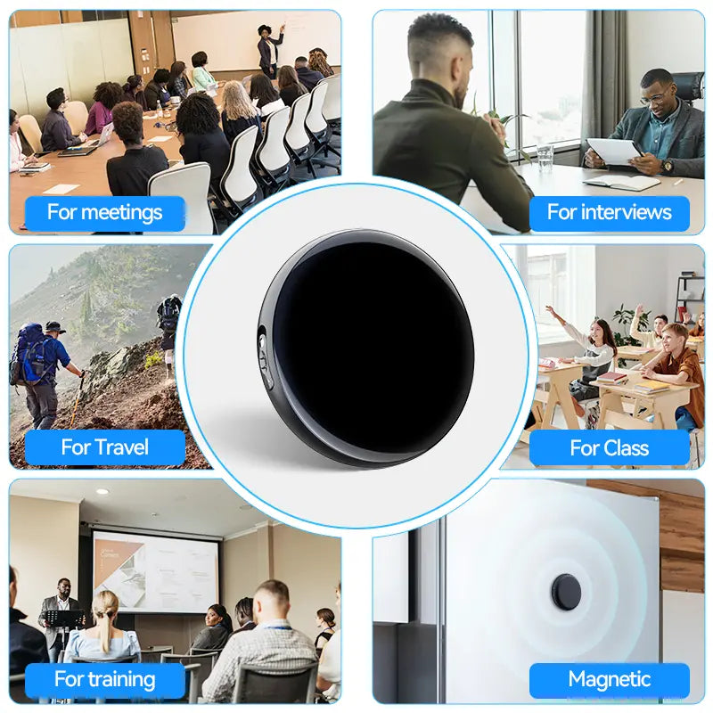 Ultra Magnetic Voice Recorder with HD Noise Reduction