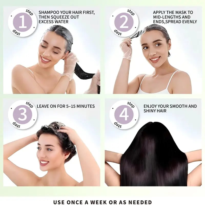 [Mother's Day]GRODOM Hair Mask with Keratin