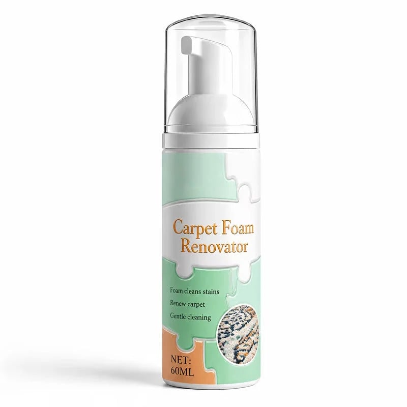 🔥BUY 1 GET 1 FREE 🧼 Waterless Carpet Foam Stain Remover – Lift, Wipe & Refresh