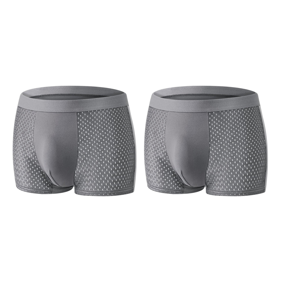 Premium Leakproof Ice Silk Mesh Men's Boxer Briefs