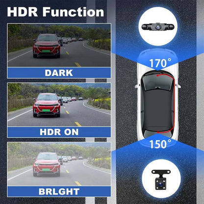 🎁🎁LAST DAY 49% OFF🔥Full View Car Dashcam System