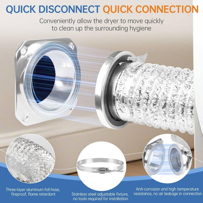 🔥 49% OFF---Magnetic Dryer Vent Coupler | Fast & Sealed Connection
