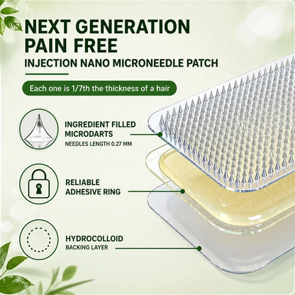 🔥 Berberine 10-in-1 Micro-Tip Wellness Patch – Advanced Transdermal Support