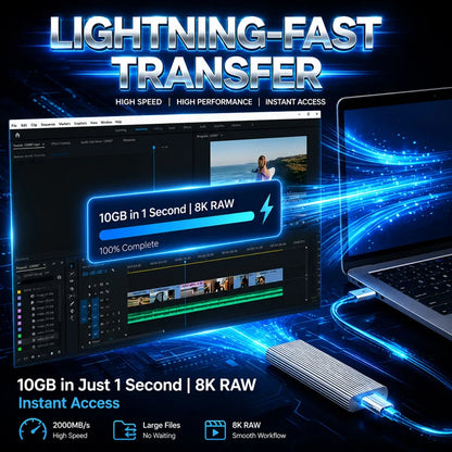 ⚡16TB Large-Capacity Type-C Portable Mini SSD