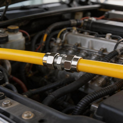 🔥 Heavy Duty Truck Air Line Connectors 🚛 | Push-in Pneumatic Fittings for High Temperature Tubing (4-16mm)