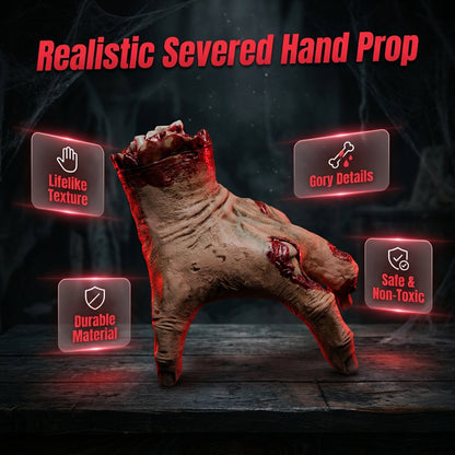 Latex Crawling Hand Decoration | Battery Operated Motion & Sound