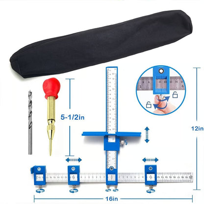 💥2026 Woodworking Punch Locator Drill Guide