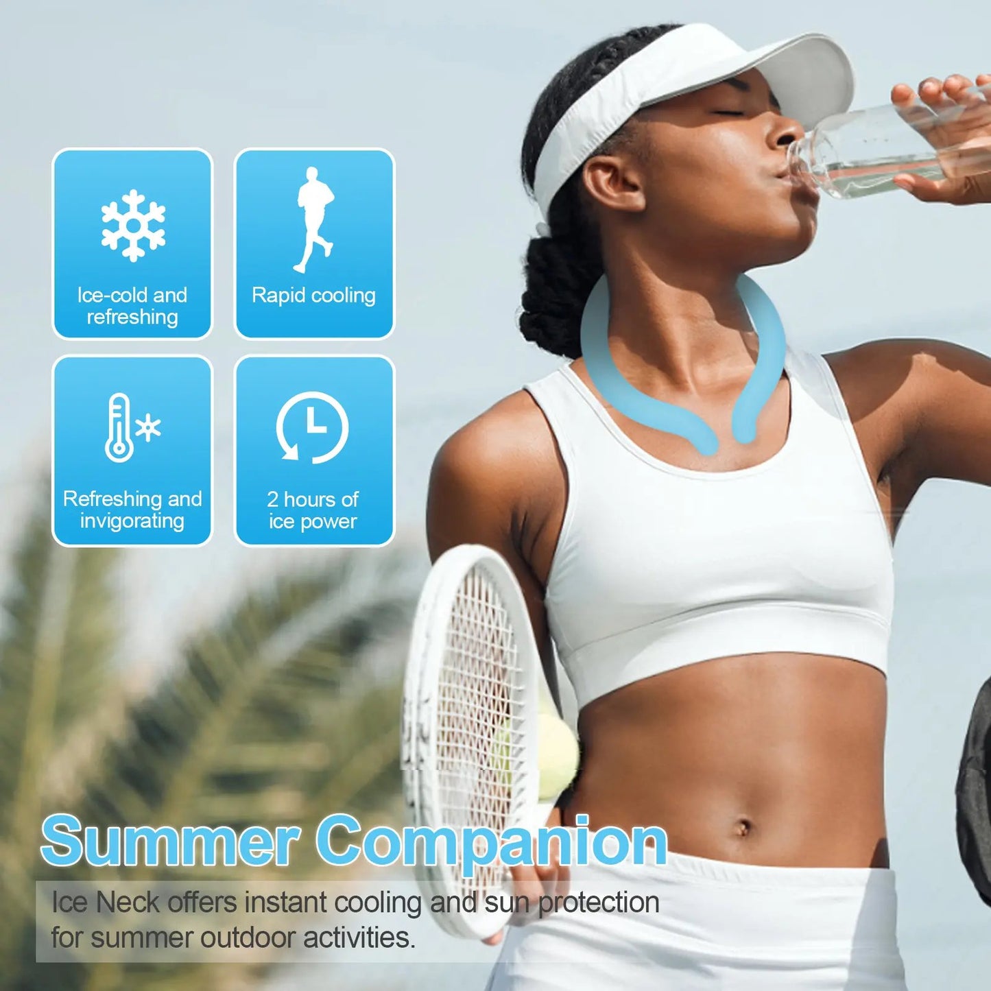 Portable Cooling Neck Wrap