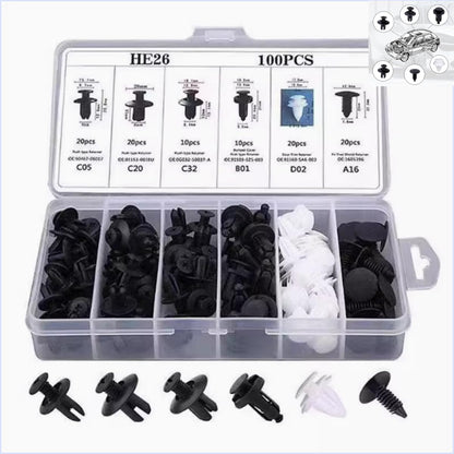 245pcs Universal Auto Body Retainer Clips & Fastener Removal Tool Set
