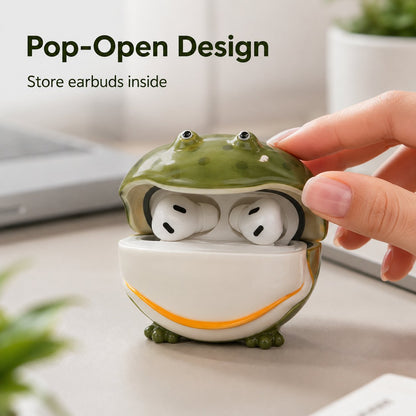 🐸Froggy Pods | The Cutest Pop-Open Earbud Case