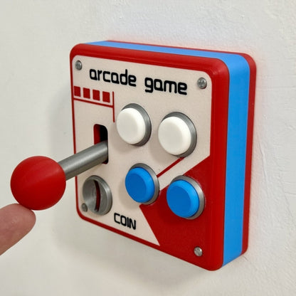 🎁Only $16.99 This Week🕹️ Retro Arcade Game Wall Switch Panel