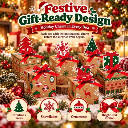 🎄 Christmas Money Pull Gift Box