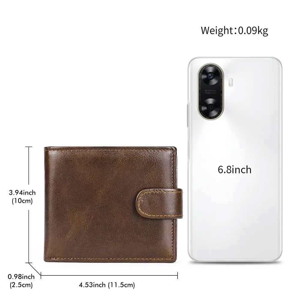 💕Hot sale 49% OFF💖👛 Vintage Top-Grain Leather Men's Wallet