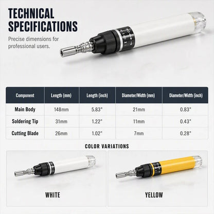 ⭐Cordless Butane Soldering Iron Pen