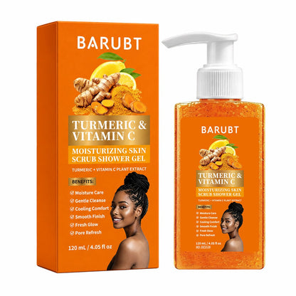 Turmeric & Vitamin C Moisturizing Exfoliating Shower Gel