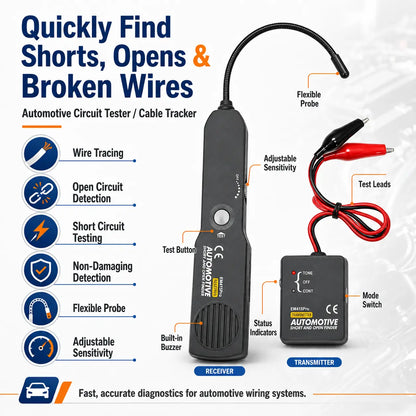 🔥Electrical open and short circuit detector for cars