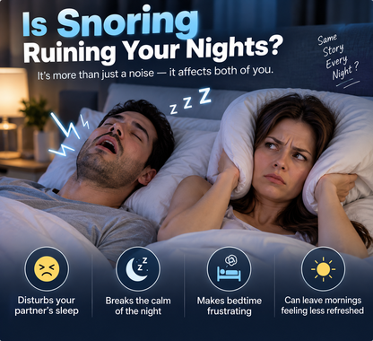 Smart Anti-Snoring Device – Simple Bedtime Snoring Support
