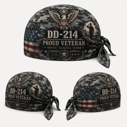 ⚡️Flash Sale 49% OFF - DD-214 Proud Veteran Riding Headwrap Cap