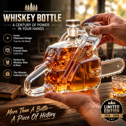 100th Anniversary Whiskey Bottle