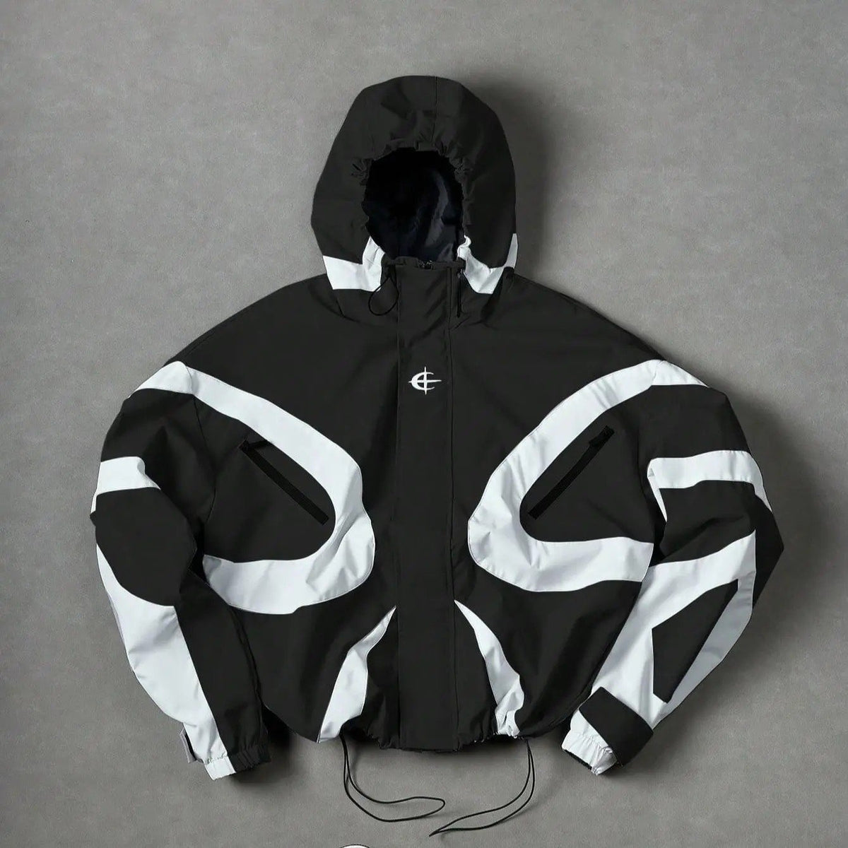 🔥Menswear Stylish Futuristic Techwear Windbreaker Coat