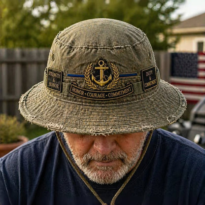 🏆 "Honor · Courage · Commitment" Boonie Hat