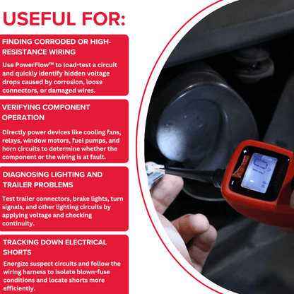 The Professional Active Load Circuit Diagnostic Tool & Electrical Tester