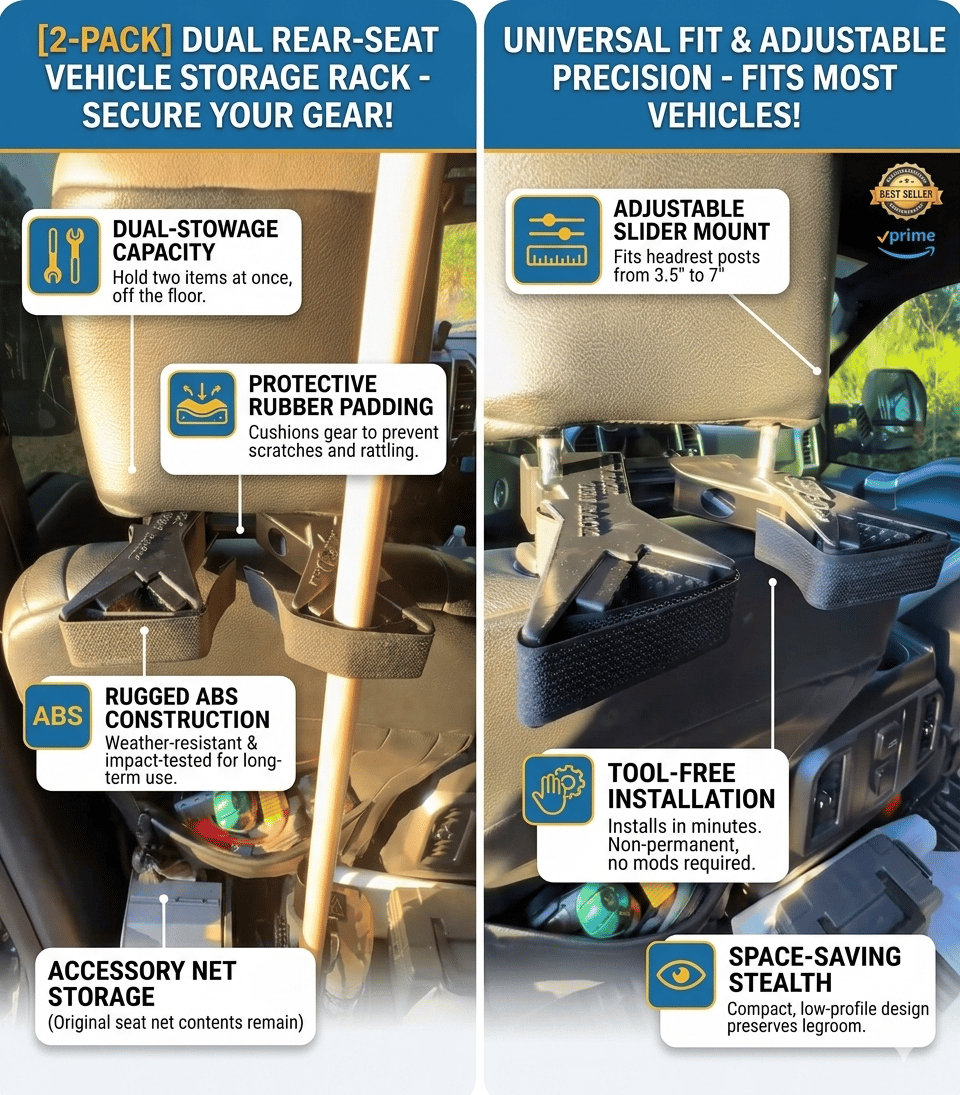 🔥🔥The Ultimate Universal Seat Back supporting structure Rack
