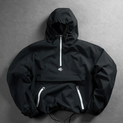 🔥Menswear Stylish Futuristic Techwear Windbreaker Coat