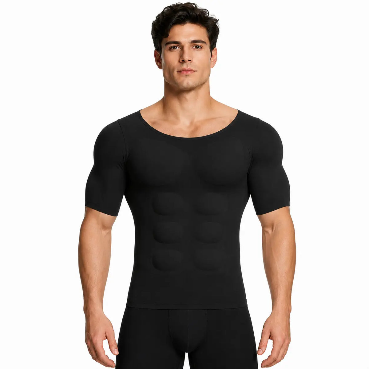 Valors Men's Seamless Muscle Tee with Removable Pads