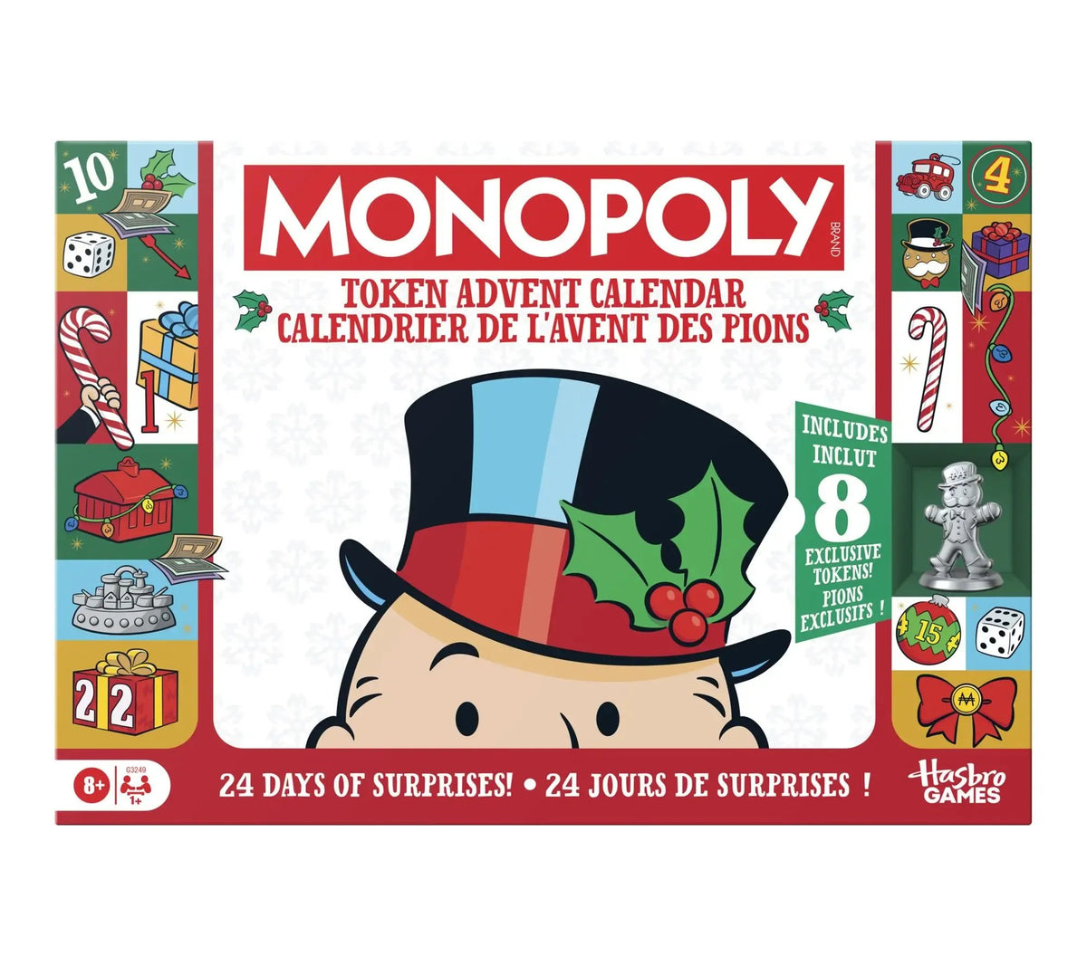 🌹Monopoly Token Advent Calendar