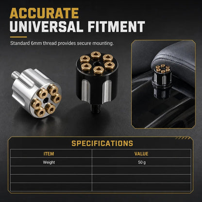 ⏰Motorcycle CNC Quick Release Seat Bolt 6mm Seat Cushion Fixing Screw