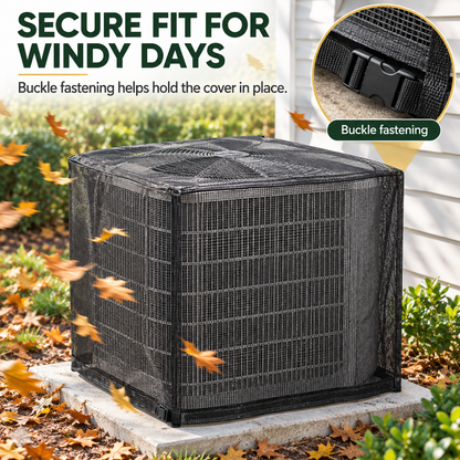 🌿 Breathable Outdoor AC Mesh Cover – Dust & Debris Protection