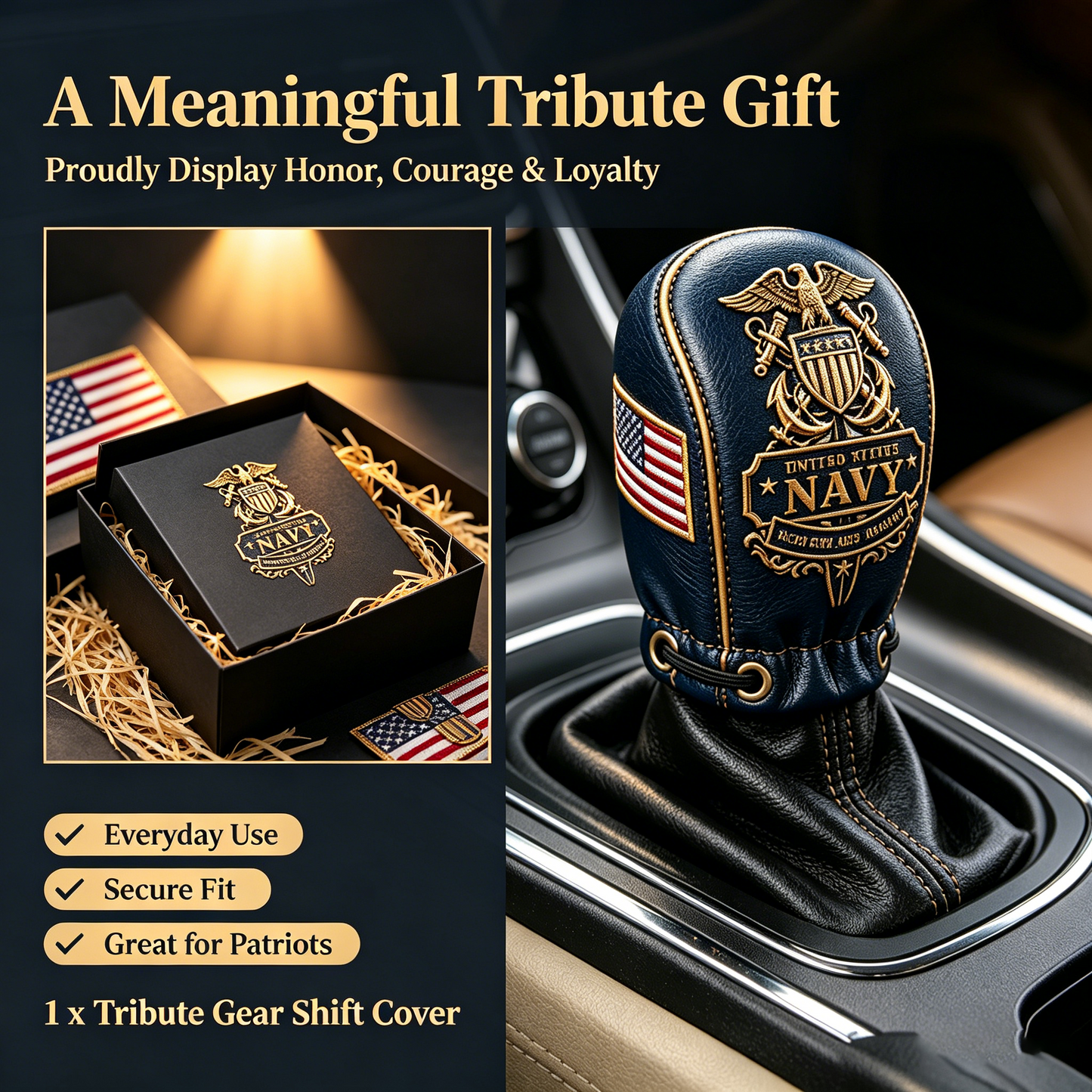 🇺🇸 Tribute Gear Shift Cover🦅
