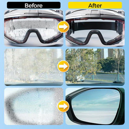 🌫️🚗 Anti-Fog Glass Coating Wiper – Easy Swipe-On Treatment for Car Windows, Mirrors & Visors