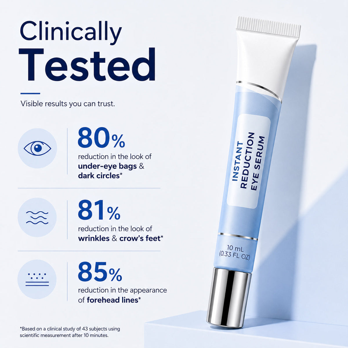 Clinically Formulated & Tested Rapid Reduction Serum