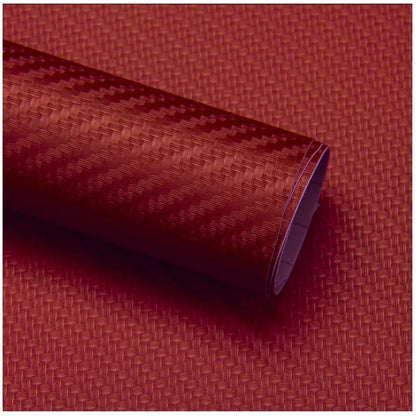 Upgrade Car Interior Instantly! Self-Adhesive Carbon Trim Film