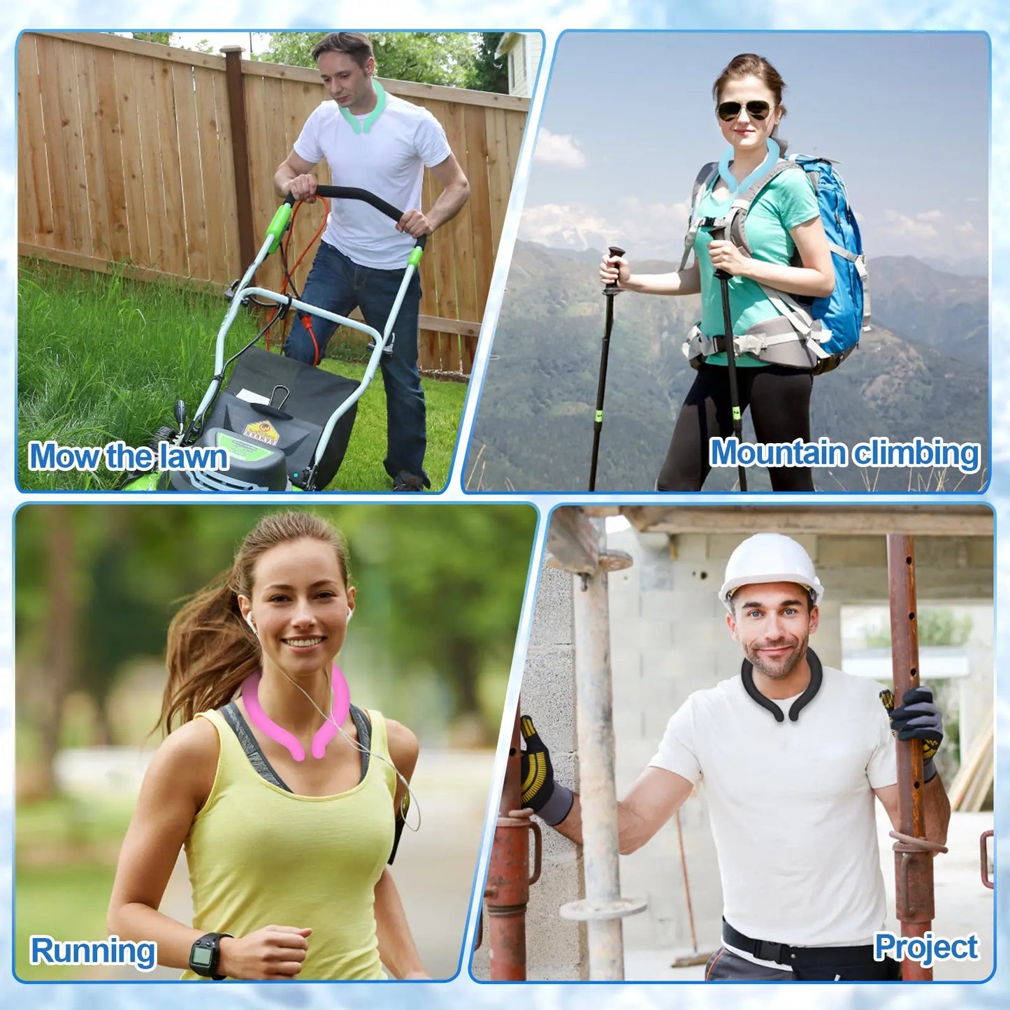 Portable Cooling Neck Wrap