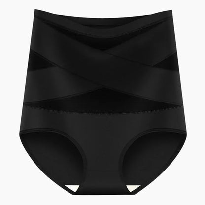 💟Plus-Size High-Waist Cross Tummy Control Panties🩲