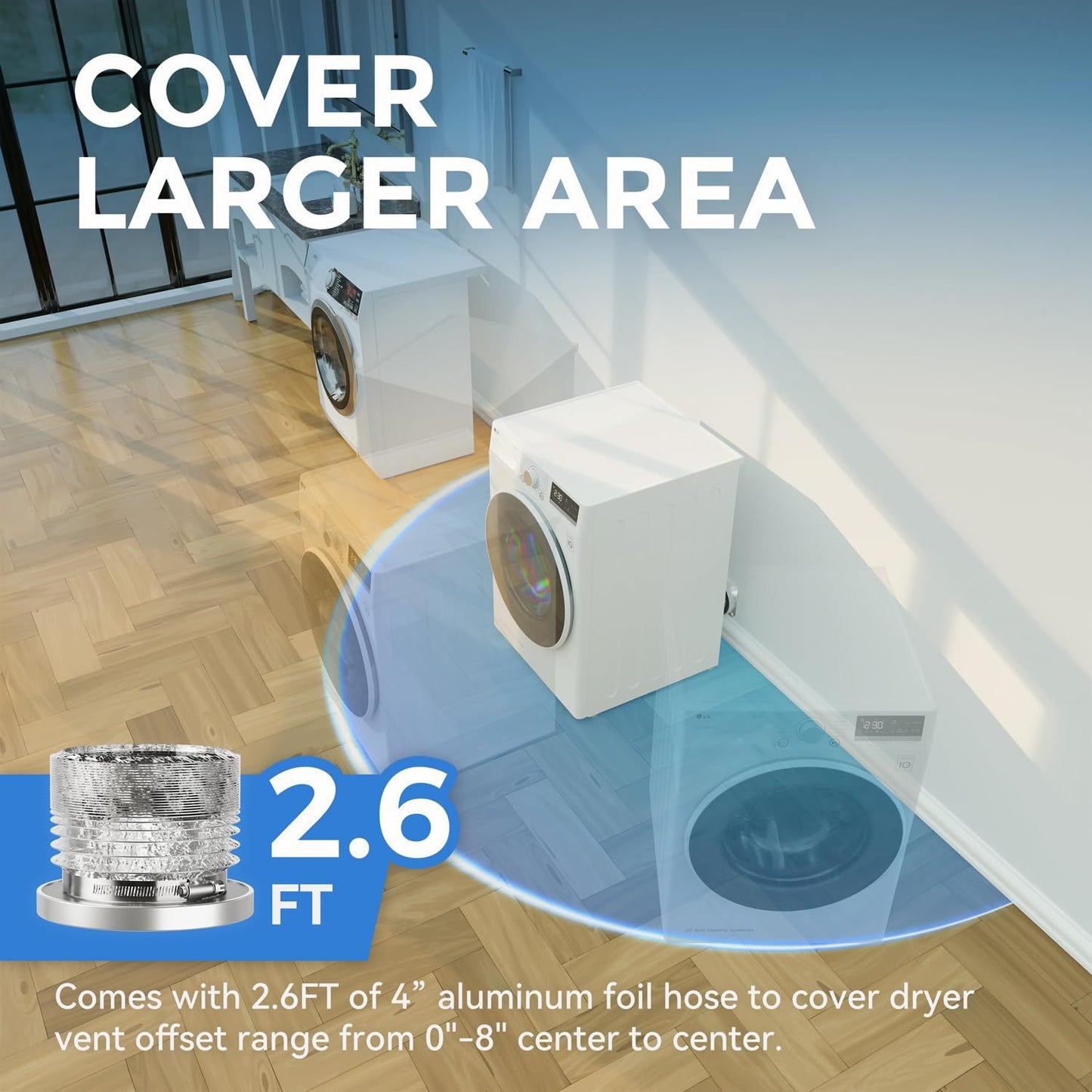 🔥 49% OFF---Magnetic Dryer Vent Coupler | Fast & Sealed Connection
