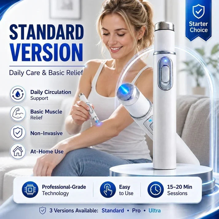 Ultrasonic Shock Wave Therapy Massager——Restore Circulation. Relieve Deep Pain. Rebuild Male Confidence.