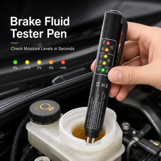 🛠️Battery Tester Car Brake Fluid Tester For Dot3/DOT4 Battery Liquid Digital