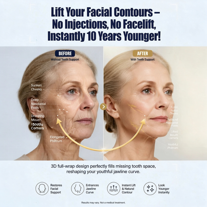 Dentist Recommendations-Comfort-fit decorative denture set