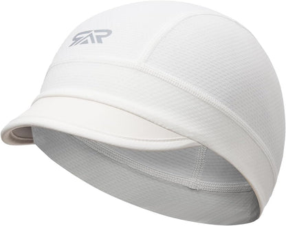 💯Quick-Dry Breathable Helmet Liner Sun Visor Skull Cycling Cap