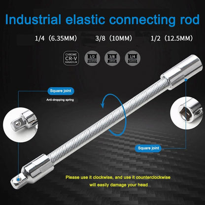 Flexible Socket Extension Rod – Heavy-Duty Bendable Drive Shaft Tool