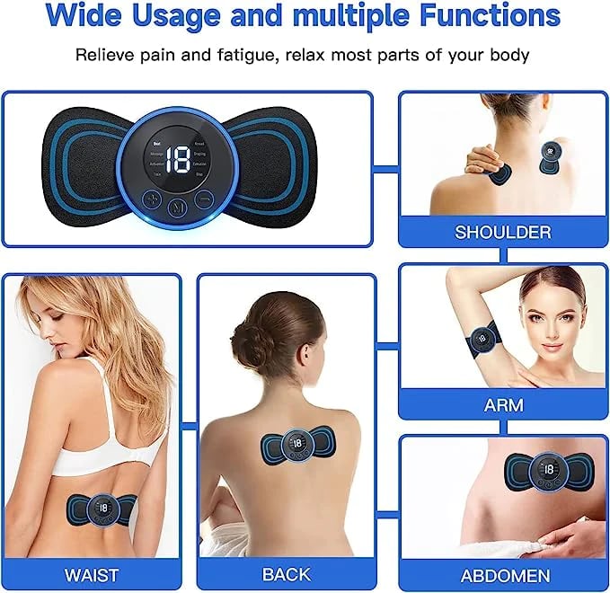 (Hot Sale 60% OFF) Portable Neck Body Massager - BUY 2 GET 1 FREE NOW!!!