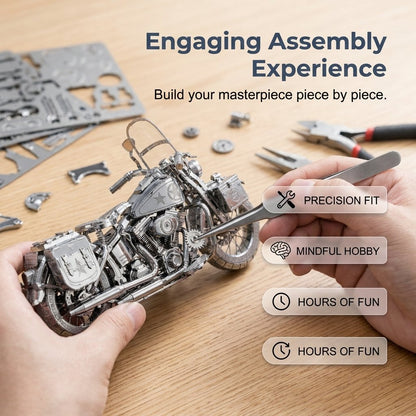 Silver 3D Metal Assembly Puzzle