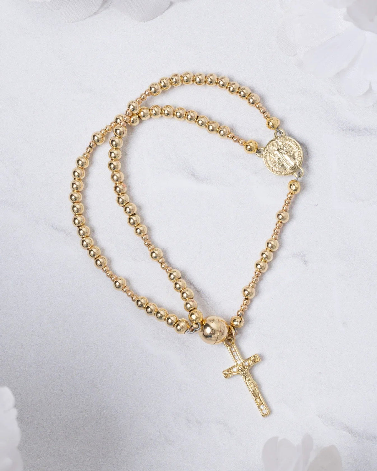 🔥🔥 ✝️Handcrafted rosary bracelets -  A Warm Companion for Your Faith Journey📿
